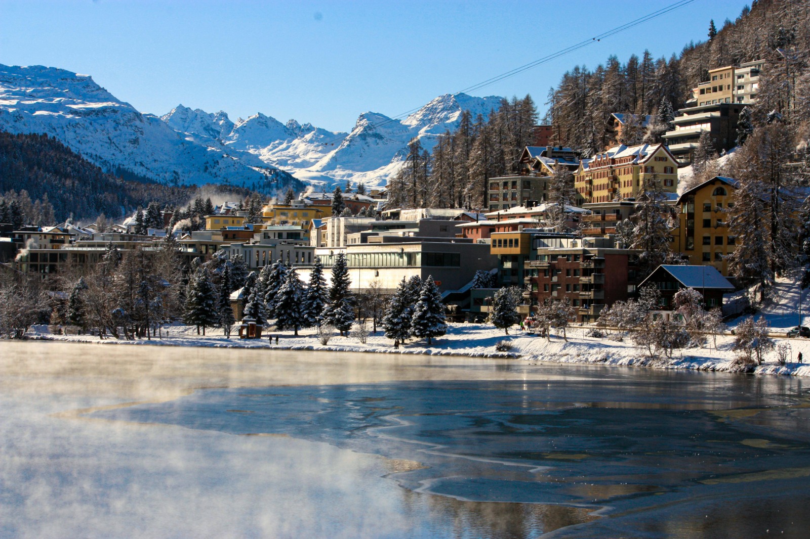 Sciare a St Moritz senza essere ricchi