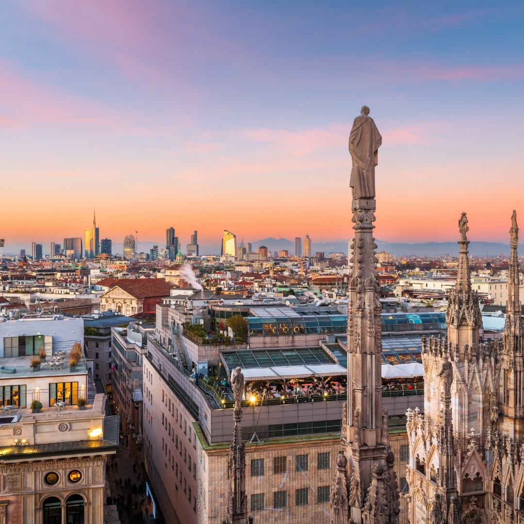 Spring days in a beautiful Milan