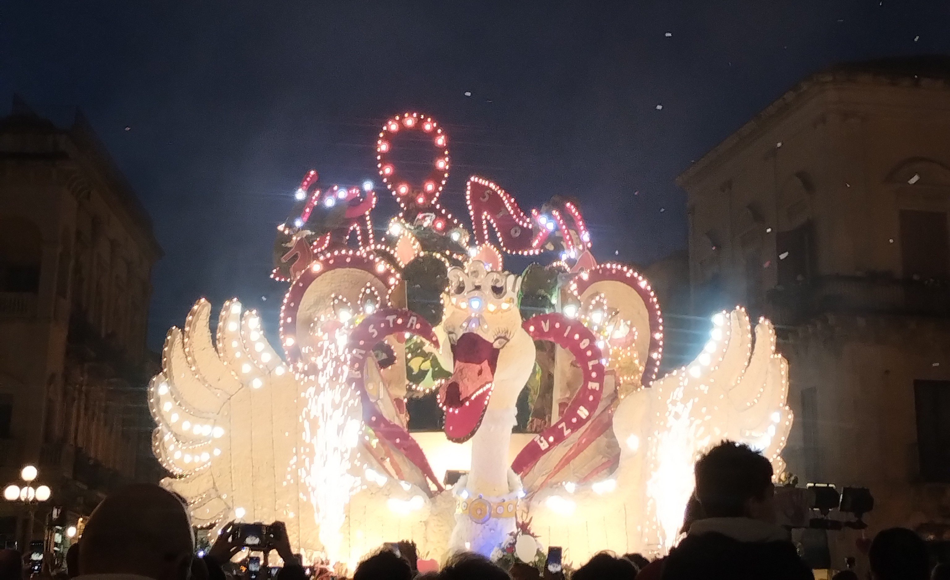The Festival of Flowers at the foot of Mt Etna