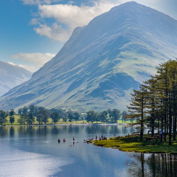 Distrito de los Lagos en Inglaterra