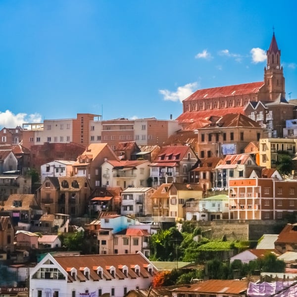 Madagascar away from the sea: Antananarivo