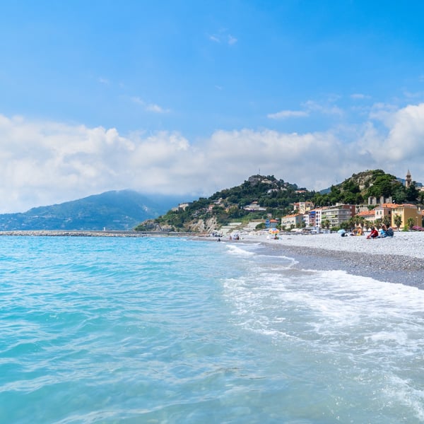 Ventimiglia: welcome to Italy’s last beach