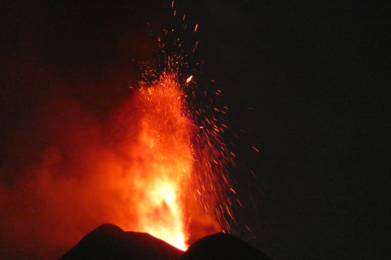Travel safe on a volcano