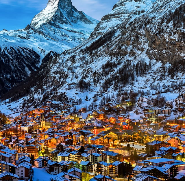 Private Transportdienste in Zermatt (Schweiz)