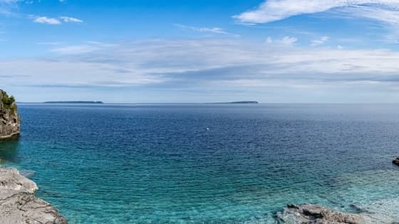 La plus longue plage de lac au monde